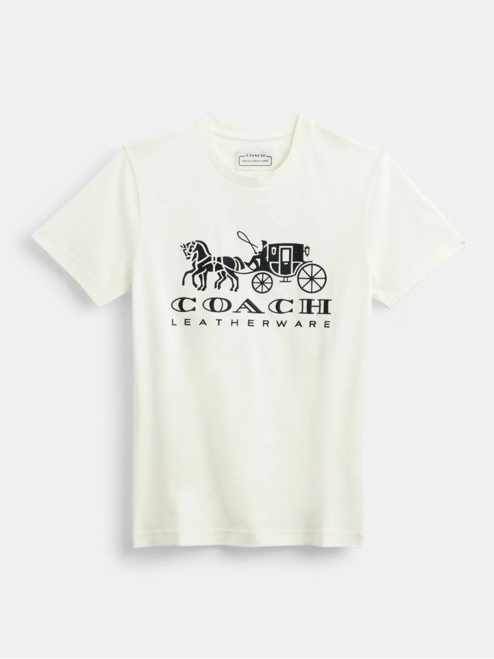 Coach Horse and Carriage Cotton T Shirt